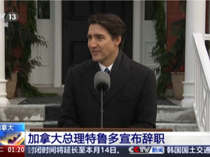 特鲁多宣布将辞职，已连任三届加拿大总理！