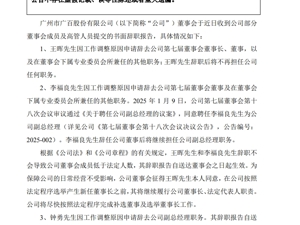 A股公司公告：董事长辞职！