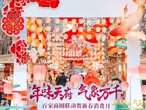 百家商圈联动贺新春消费月启动 春节来成都高新区铁像寺水街寻味成都年