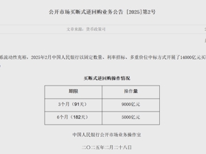 14000亿元！央行发布重要公告