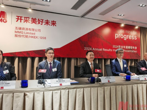 直击业绩会 | 五矿资源董事长徐基清：2025年后二级镍可能出现短缺，巴西镍业2030年前后产量目标15万吨以上