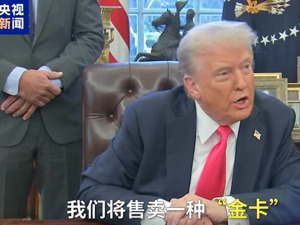 美国商务部长：我一天卖出1000张特朗普移民“金卡”