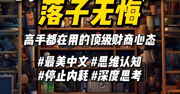  高手都在用的顶级财商心态：落子无悔