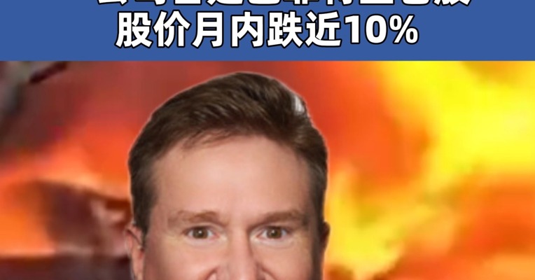 飞机在住宅区坠毁 美国银行巨头副董事长身亡 公司曾是巴菲特重仓股 股价月内跌近10%  