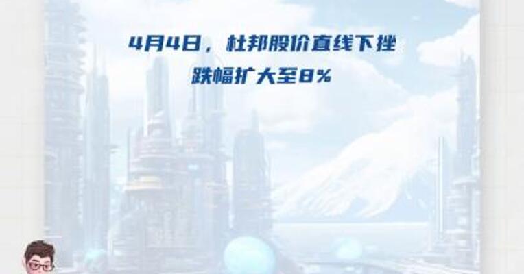 杜邦股价直线下挫 跌幅扩大至8%