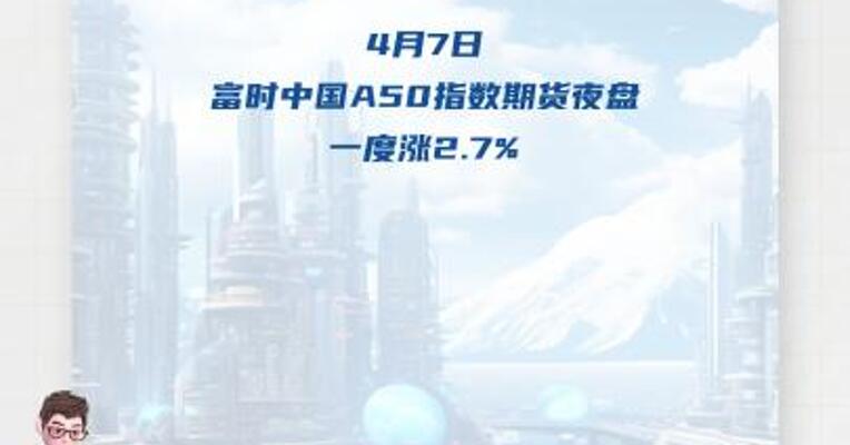 富时中国A50指数期货夜盘一度涨2.7%