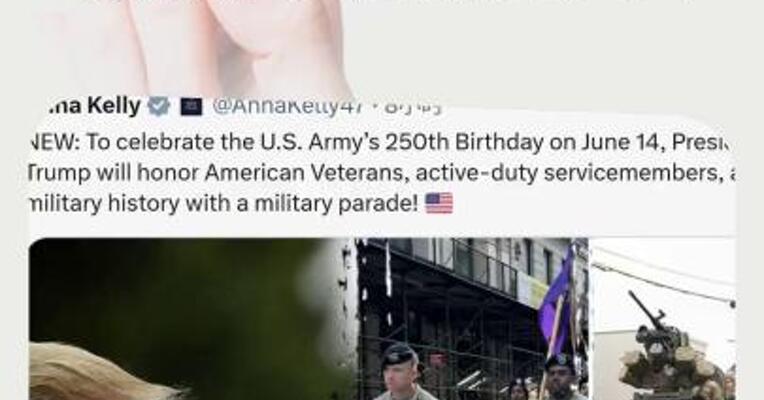 美国将于6月14日举行阅兵式 美媒报当天是特朗普生日