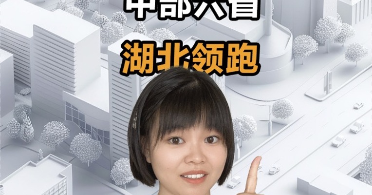 中部六省 湖北领跑