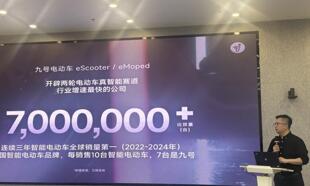 一季度凈利潤同比增超236% 九號公司董事長高祿峰：靠的不是“一擊制勝”的技巧