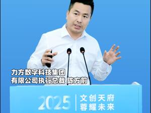 力方数字科技集团有限公司执行总裁陈方前点赞成都市文化旅游产业链创新场景供需发布会：务实、有效、接地气