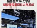 上汽集團5月份銷售整車36.6萬輛新能源銷量同比大漲五成