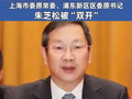 对抗组织审查 违规低价出让国有土地使用权 上海市委原常委、浦东新区区委原书记朱芝松被“双开”