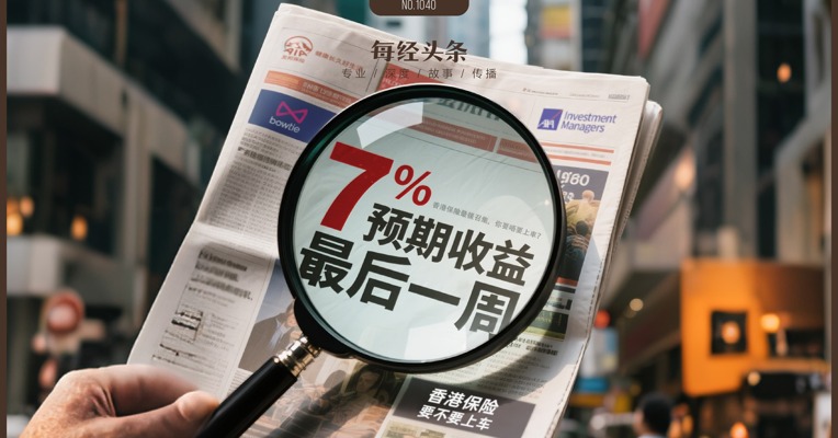 香港保险7%高预期收益倒计时 内地客户蜂拥抢搭“末班车”