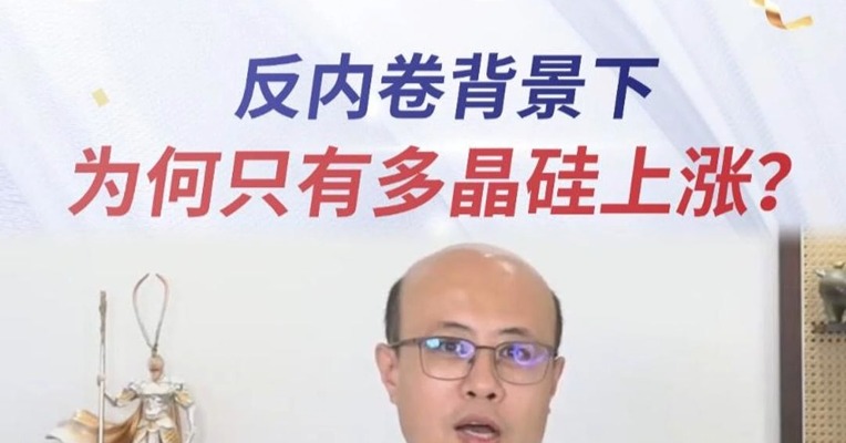 反内卷背景下，为何只有多晶硅上涨？