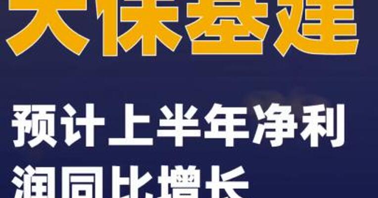 天保基建：预计上半年净利润同比 增长1582%&ndash;2329%