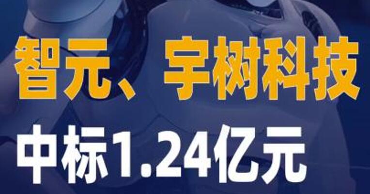 智元、宇树科技中标 1.24亿元人形机器人订单