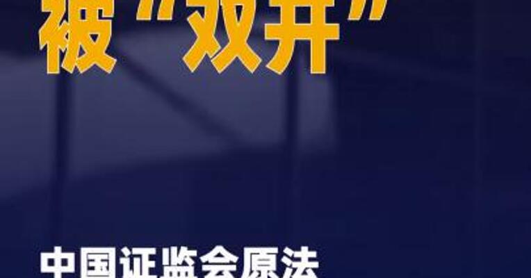 中国证监会原法律部副主任 吴国舫被“双开”
