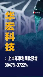 2連板華宏科技：上半年凈利同比預(yù)增3047%~3722%
