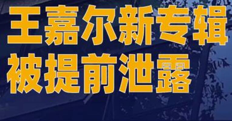 王嘉尔新专辑被提前泄露 网易云音乐客服回应
