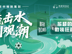 “苏超”的独白：我的热度，从何而来｜年中观察