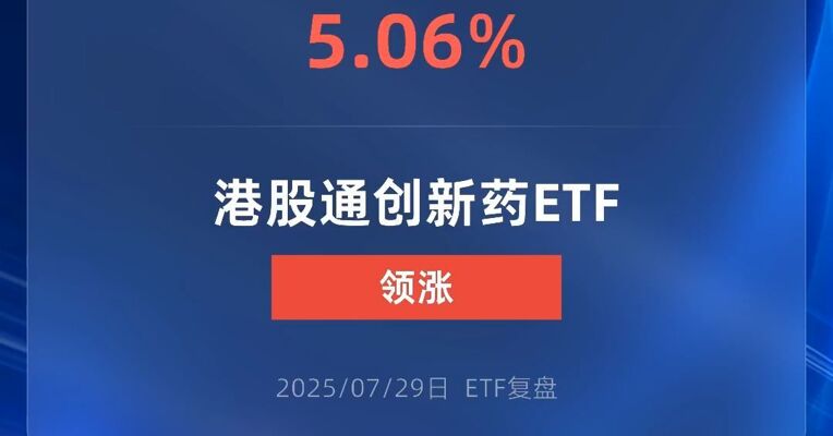 港股通创新药ETF涨5%