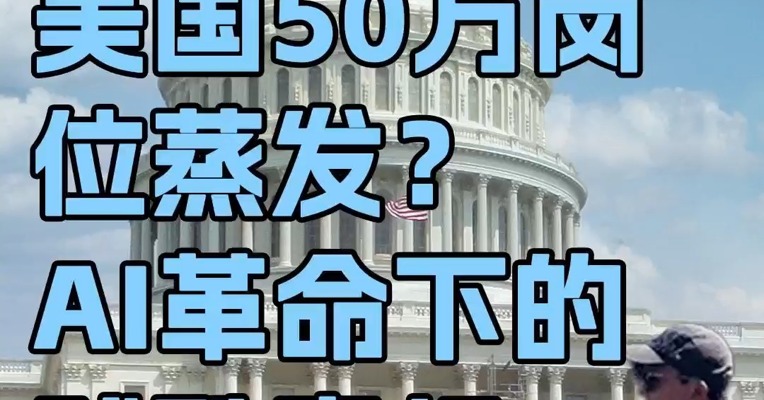 美国50万岗位蒸发背后，AI革命下的残酷真相_郑论第7期