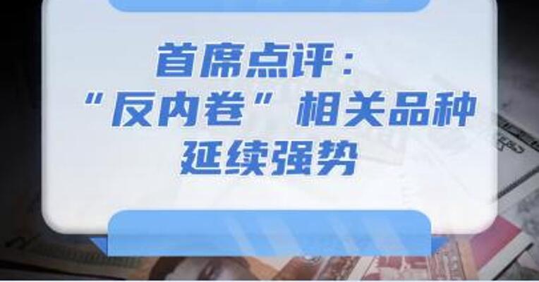 8月12日首席点评：“反内卷”相关品种延续强势