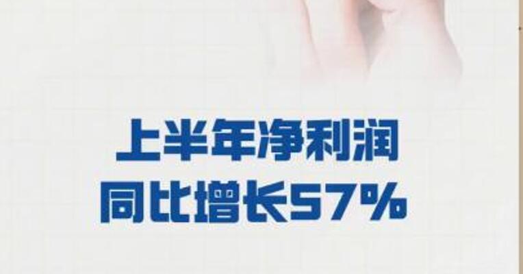 鹏鼎控股： 上半年净利润同比增长57%