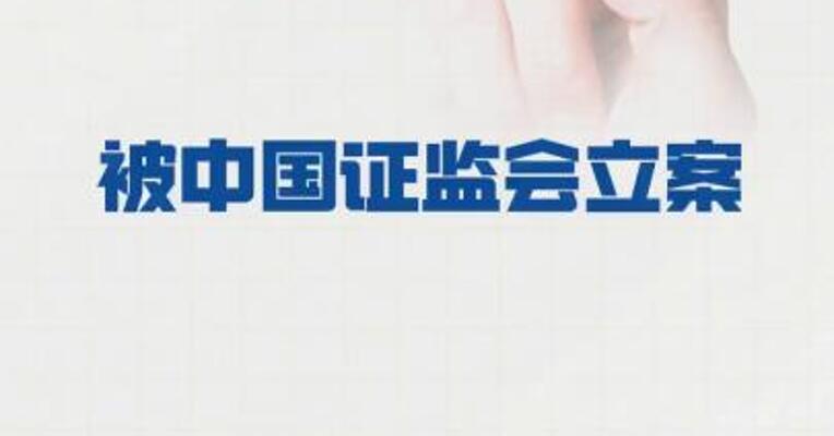 恒信东方被中国证监会立案