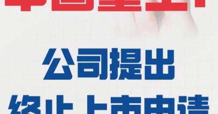 中国重工： 公司提出终止上市申请