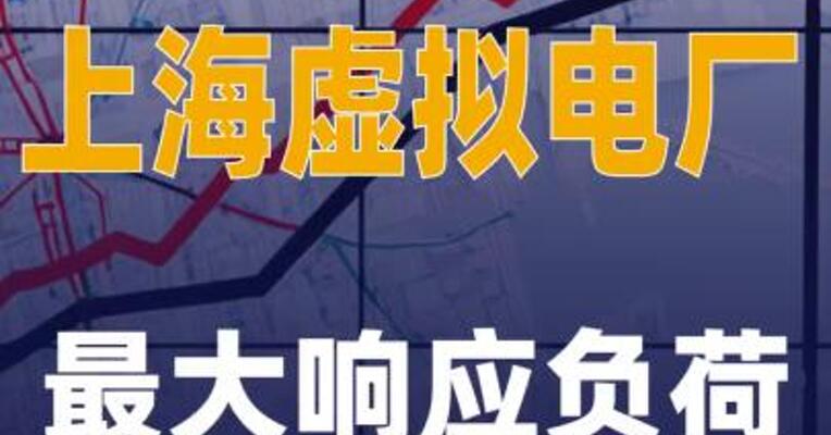 上海虚拟电厂最大响应 负荷创历史新高