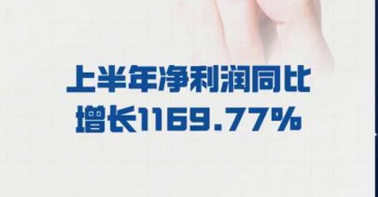 牧原股份： 上半年净利润同比增长 1169.77%
