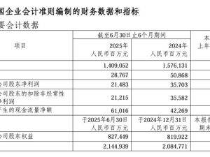 中国石化上半年净利润超214亿元，下降近40%！公司宣布：拟分红超106亿元