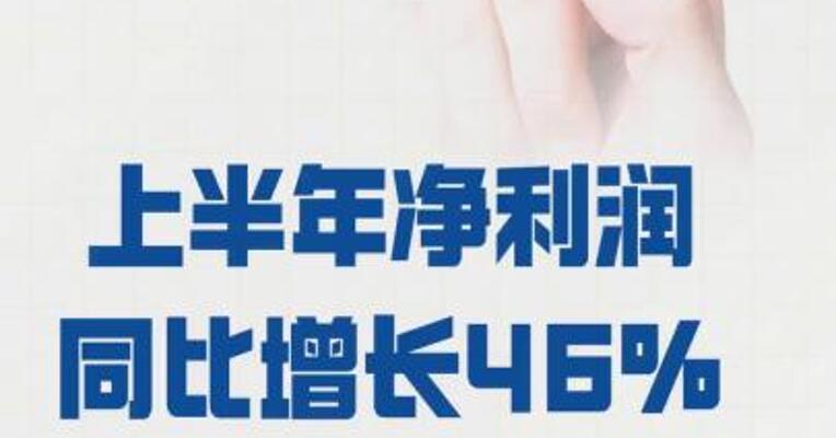 三一重工： 上半年净利润同比增长 46% 拟每10股派3.1元