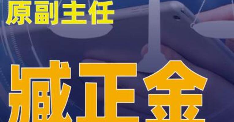 江苏省南京市人大常委会原副主任臧正金接受审查调查