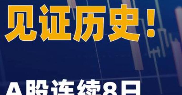 见证历史，A股连续8日成交 破2万亿元