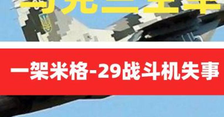乌克兰空军一架米格-29战斗机失事