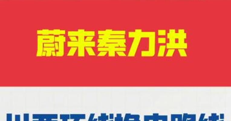 蔚来秦力洪：川西环线换电路线将于9月正式贯通
