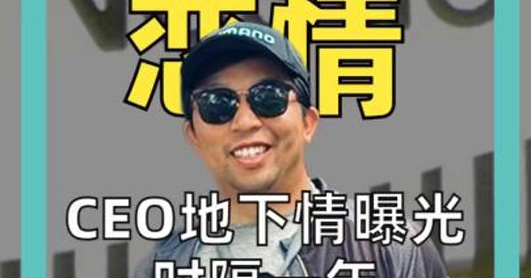 办公室 恋情 CEO地下情曝光， 时隔一年， 雀巢再换帅