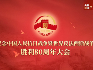 纪念中国人民抗日战争暨世界反法西斯战争胜利80周年大会