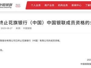 花旗中国银联资格被终止！近期公司董事长刚换人，去年净利润约18亿元