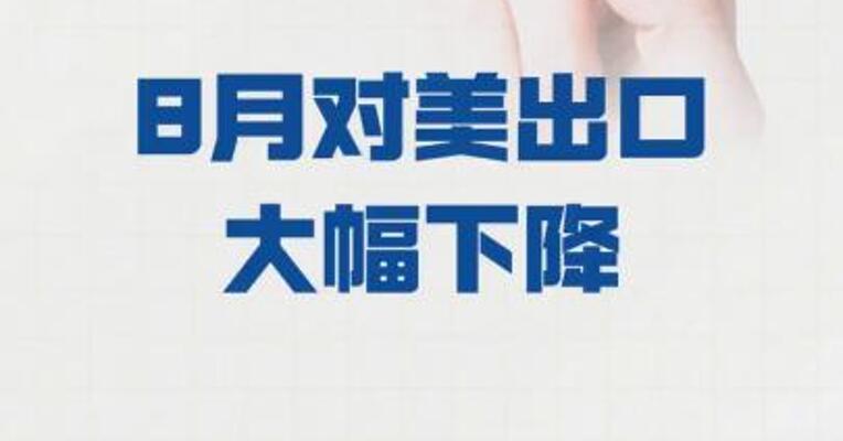 巴西8月对美出口大幅下降