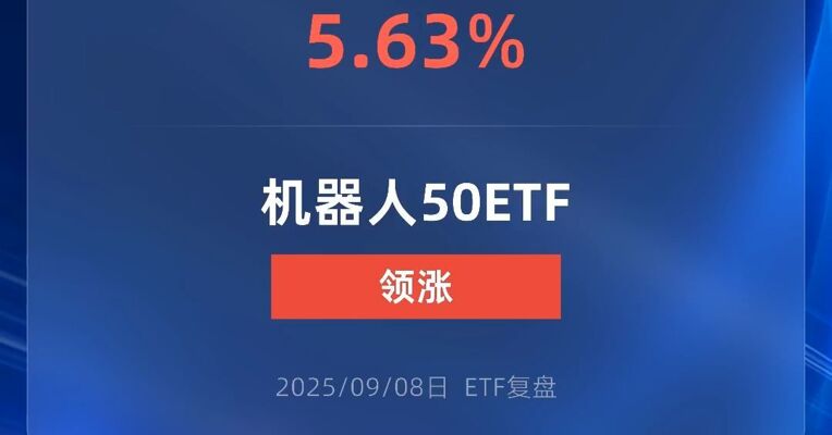 机器人50ETF涨超5%
