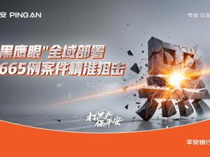 平安银行信用卡强化科技赋能，“猎黑鹰眼”震慑金融黑灰产