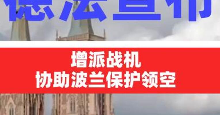 德法宣布增派战机协助波兰保护领空