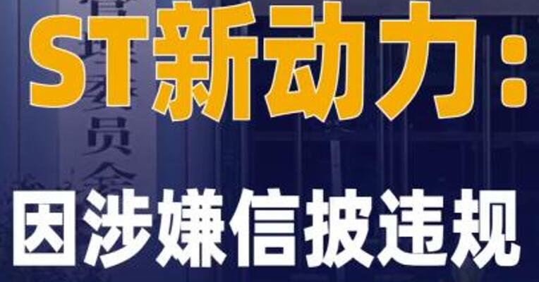 ST新动力：因涉嫌信披违规被 证监会立案