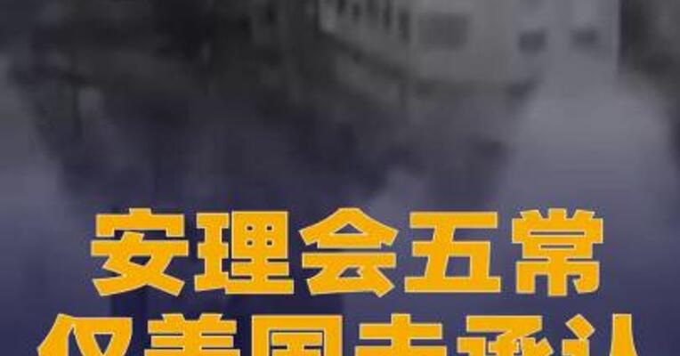 安理会五常仅美国未承认巴勒斯坦国