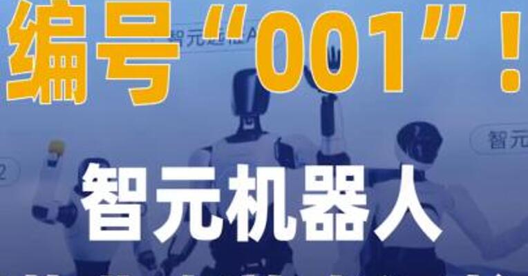 编号“001”！智元机器人 获业内首张证书