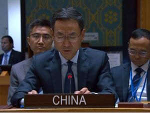 关于巴勒斯坦问题，联合国安理会举行高级别会议，中方最新表态：必须纠正
