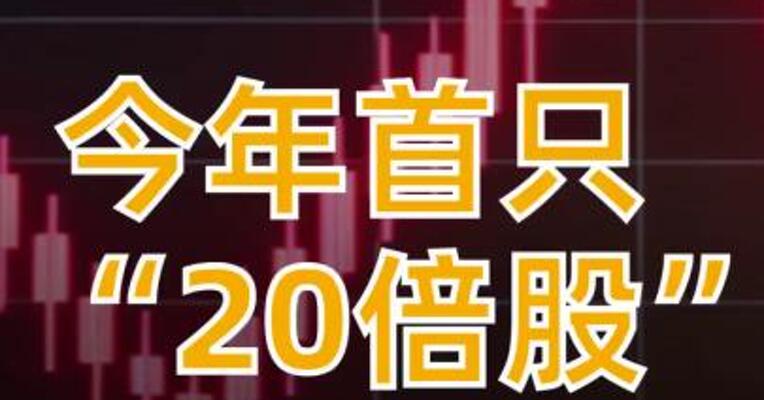 今年首只“20倍股”诞生